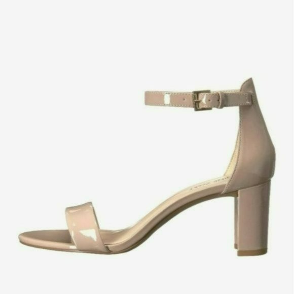 Nine West Pruce Ankle Strap Block Heel Sandals -Natural - Picture 5 of 11